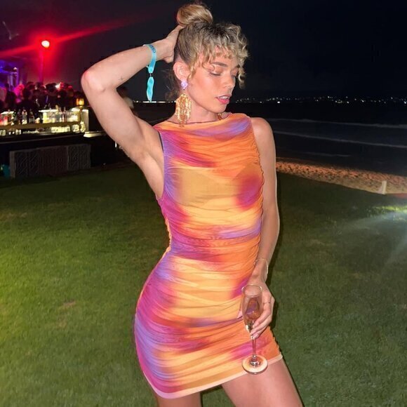 Zara Dresses & Skirts - LAST ONE!!! ZARA Printed Ruched Mini Dress